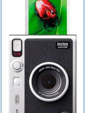 BRAND NEW FujiFilm instax mini evo Polaroid camera
